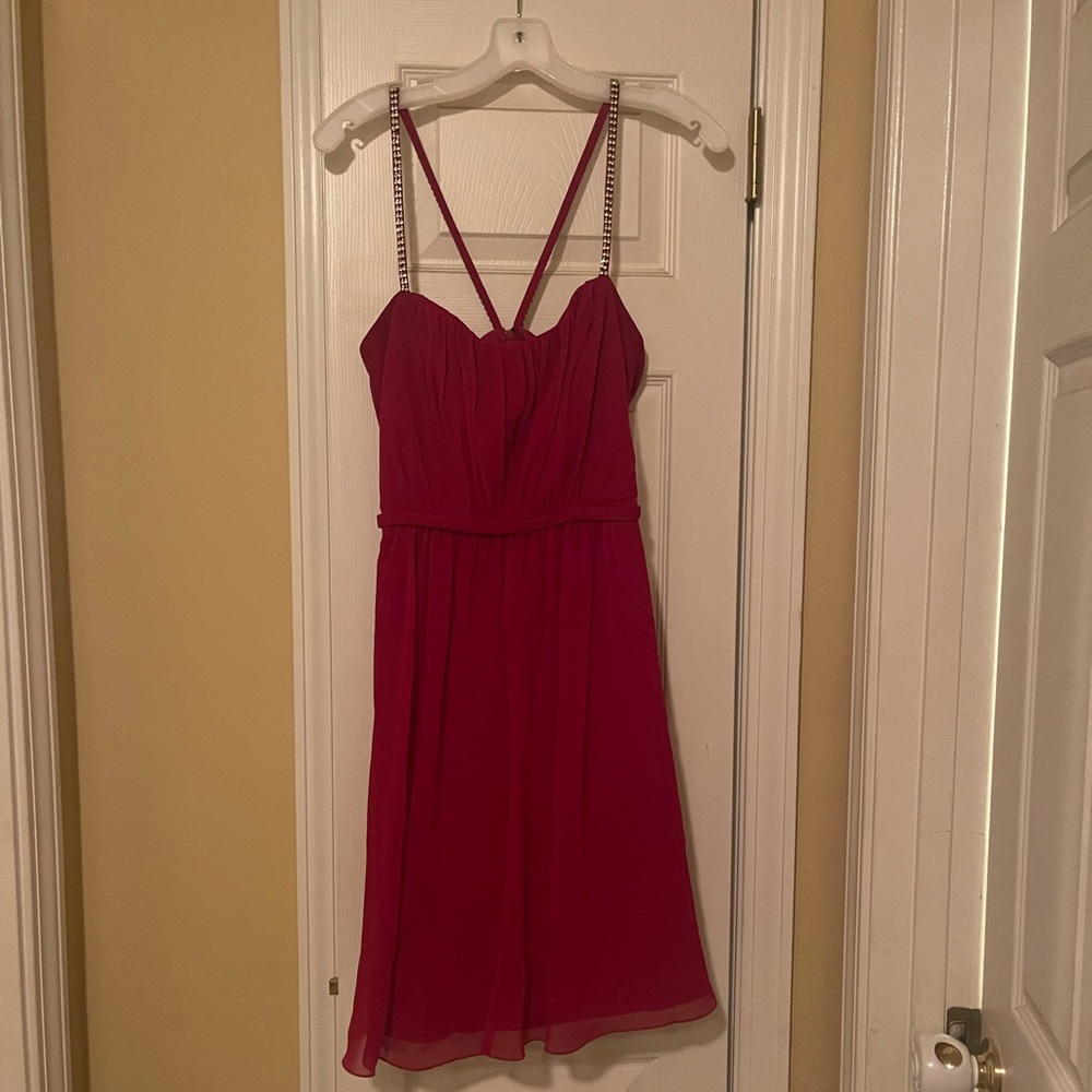 2 David’s Bridal bridesmaid dresses